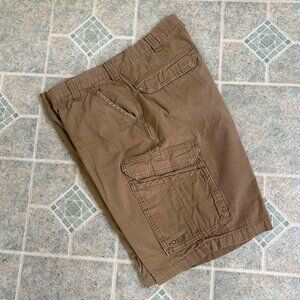Mens Carhartt EUC Brown Work Shorts sz 38